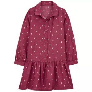 Carter's Pink Heart Pattern Dress